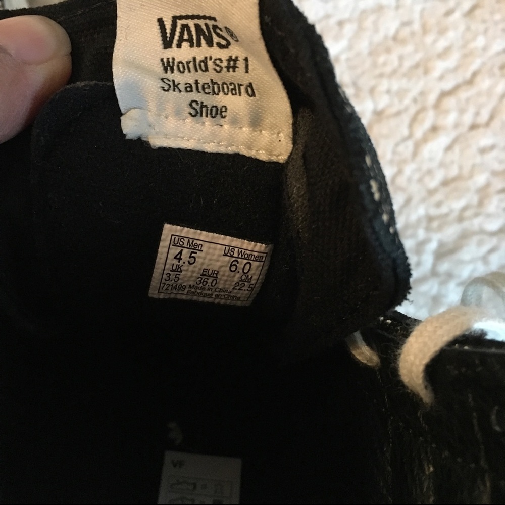 🎉Sale Price Firm🎉NWT Vans Sk8-Hi Slim Zip W6.5,6 - Picture 7 of 8